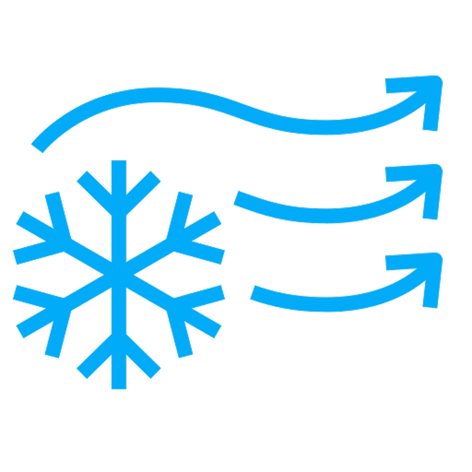 Elektro Wollmer GmbH - Innovative Klimatechnik - Symbol für Luftkühlung